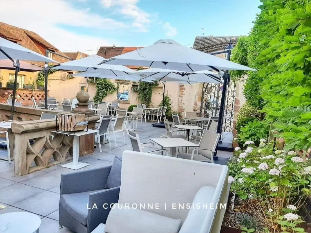 Hotel Restaurant L'Orchidee Ensisheim Bagian luar foto