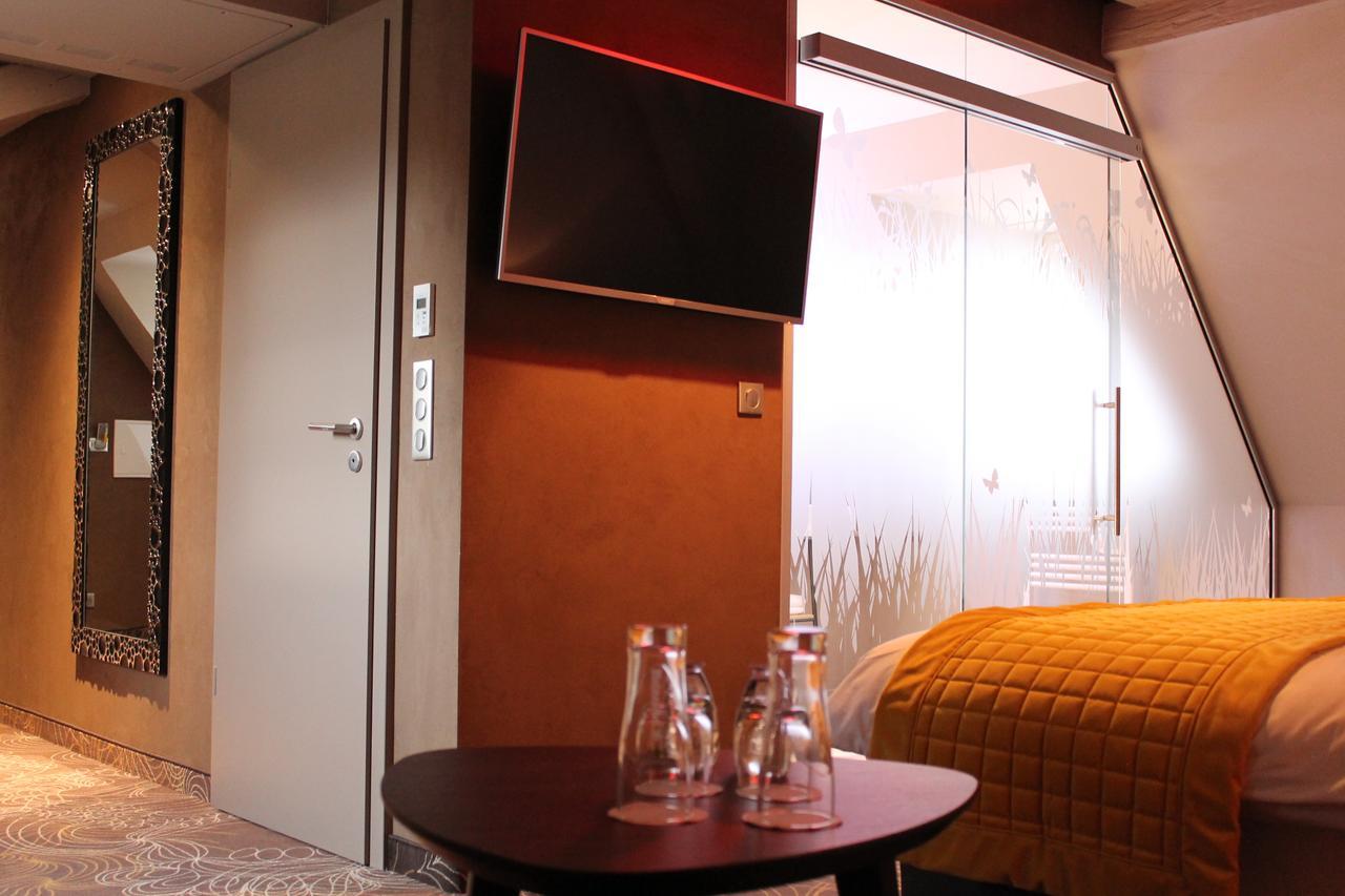 Hotel Restaurant L'Orchidee Ensisheim Bagian luar foto