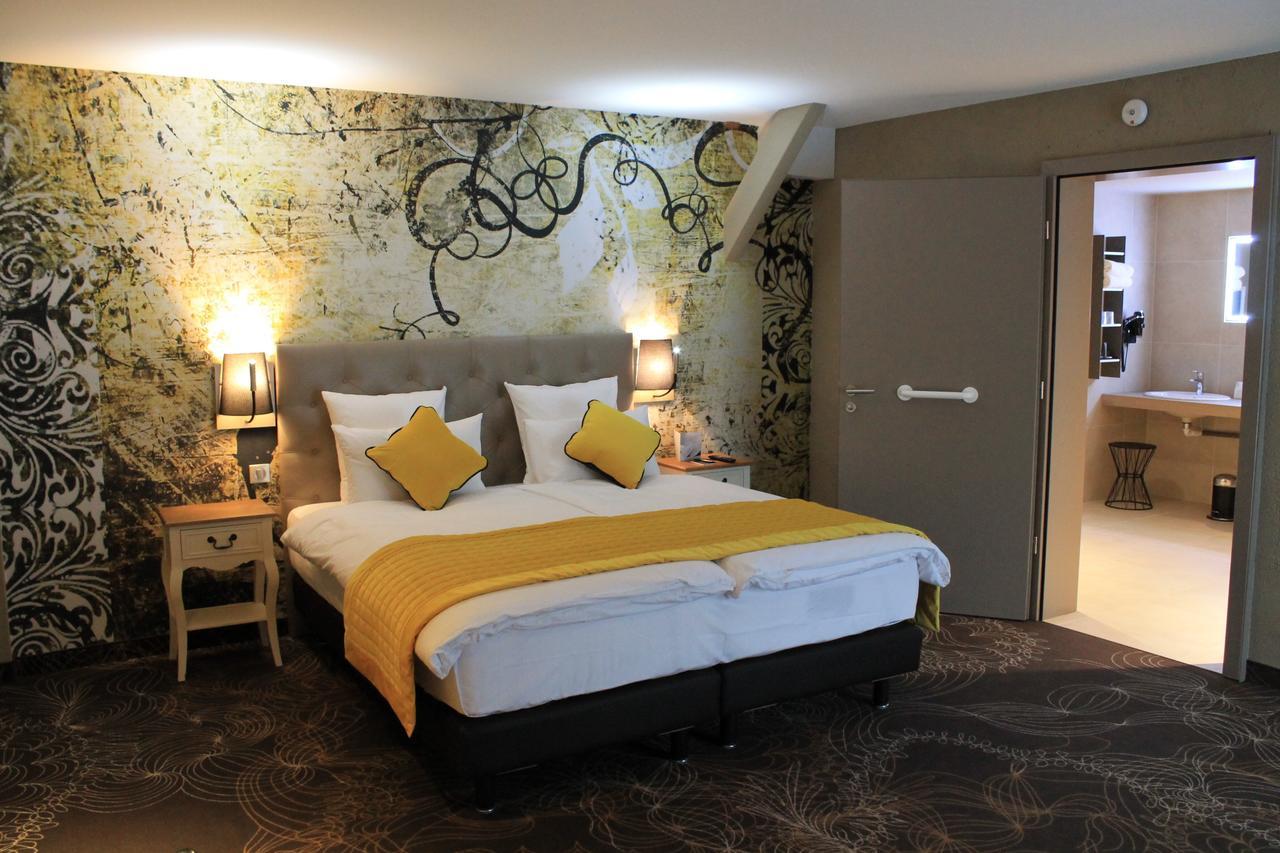 Hotel Restaurant L'Orchidee Ensisheim Bagian luar foto