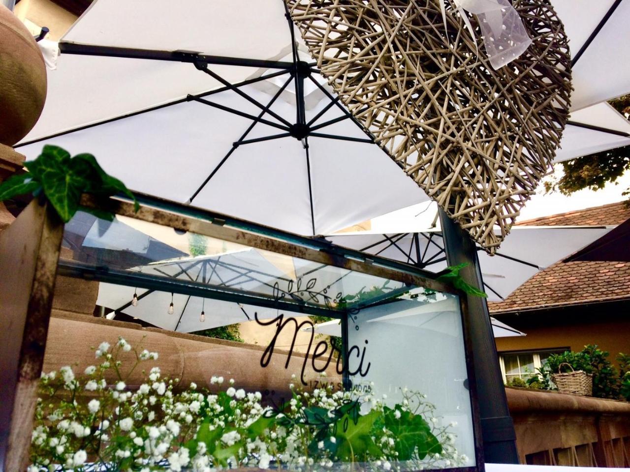 Hotel Restaurant L'Orchidee Ensisheim Bagian luar foto